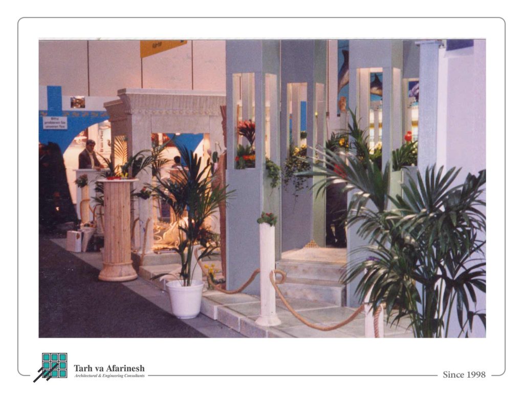 Darius Grand Hotel Stand in ITB Exhibition (Berlin - 2000)