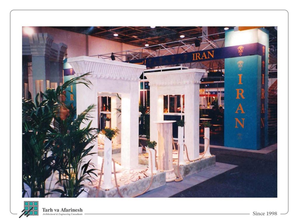 Darius Grand Hotel Stand in ITB Exhibition (Berlin - 2000)