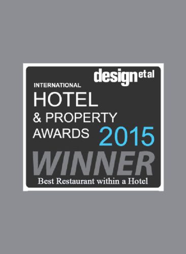 Winner of International Hotel & Property Awards 2015 for OOpen Restaurant